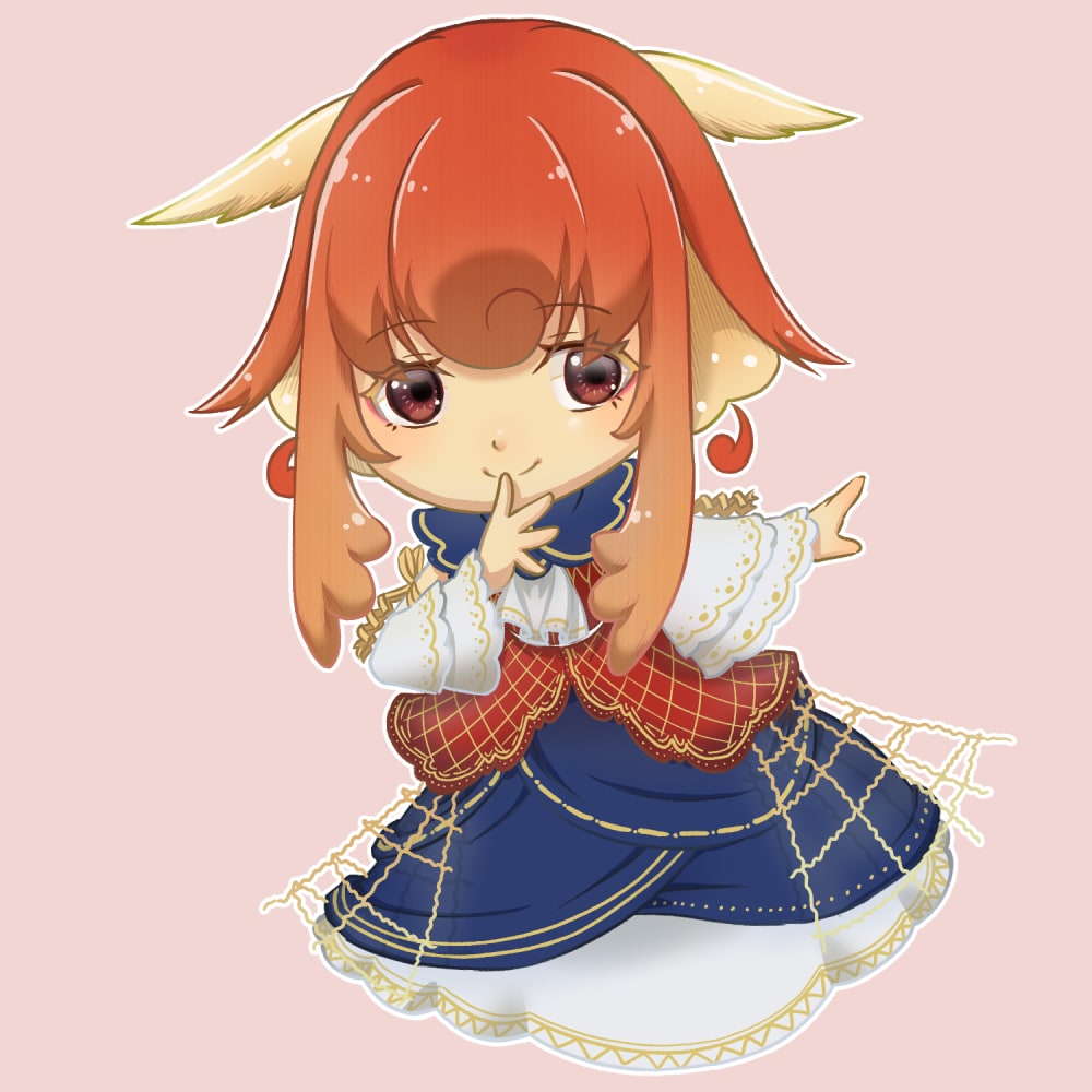 リッチなSNSアイコン作成します りっちなほわほわ女の子をアイコンにして皆にアピールしよう イメージ1