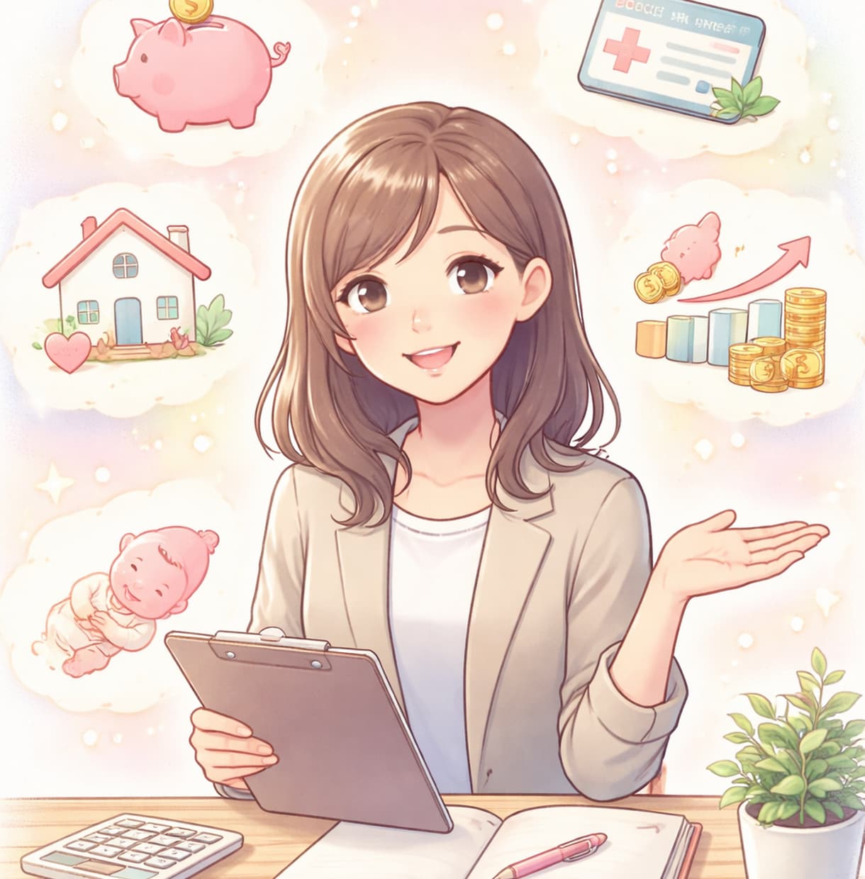 保険と家計のモヤモヤを分かりやすく整理します 保障・NISA・将来不安を中立に一緒に言語化します イメージ1