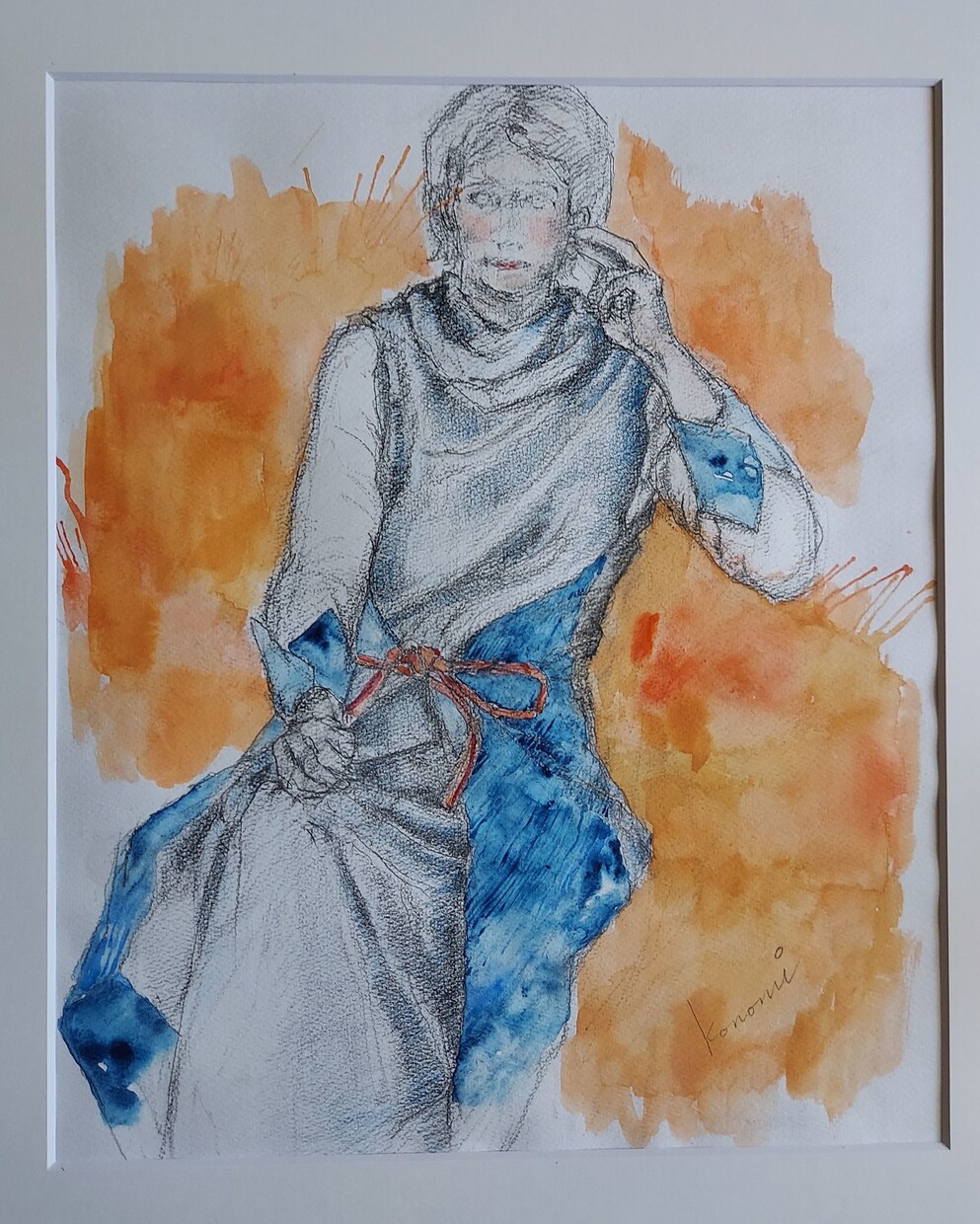 温もりのある手描き似顔絵で魅力を表現します 世界に一つだけのオーダーメイドアート！ イメージ10