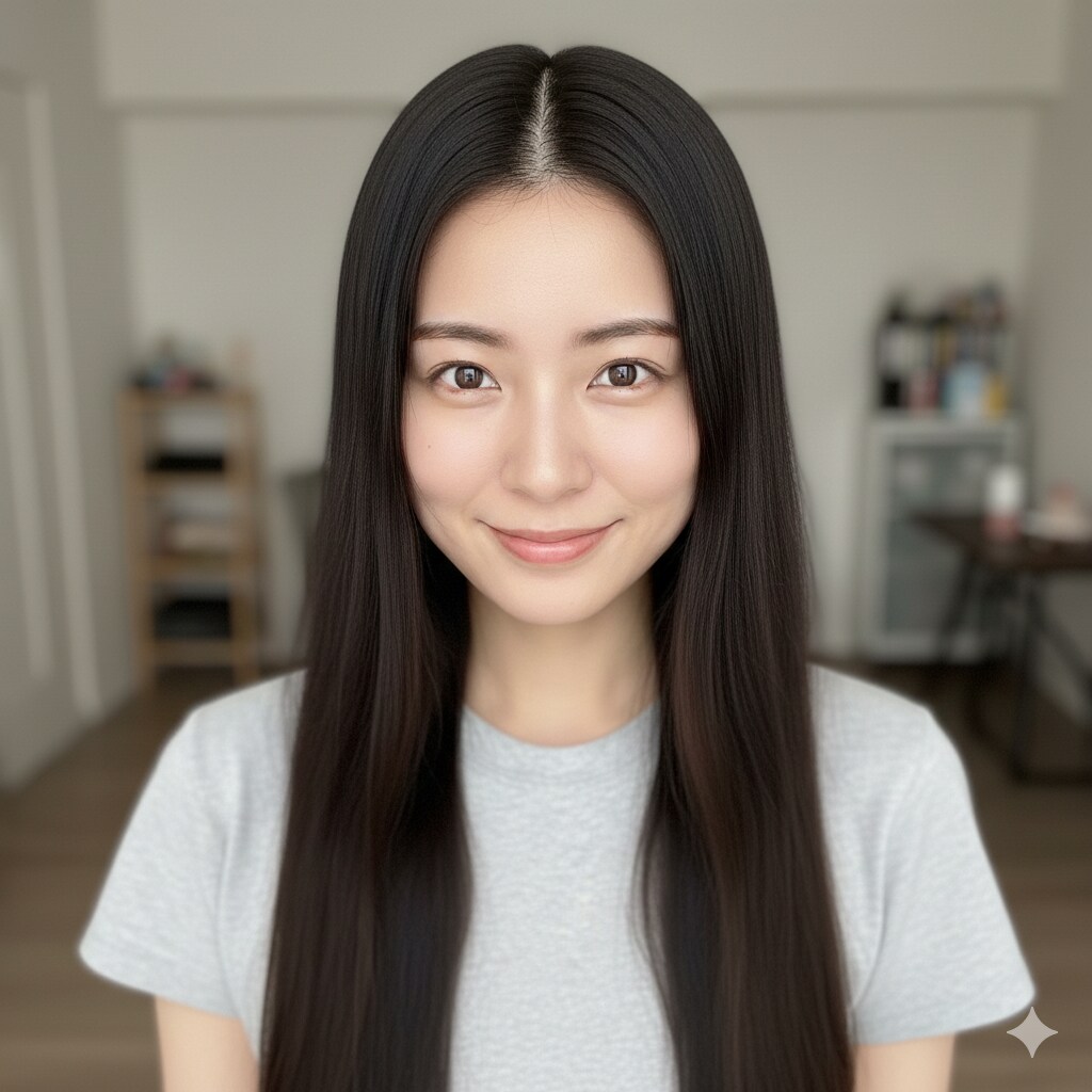 SNS映え！リアルでエモいAI美女アイコン売ります 著作権フリー！SNSで使えるエモい美女画像5枚セット イメージ4