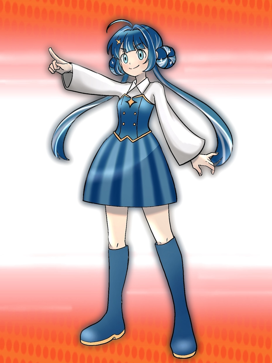 ポケモントレーナー風イラスト描きます トレーディングカード風やバトル風、ウェルカムボードにも♡ イメージ5