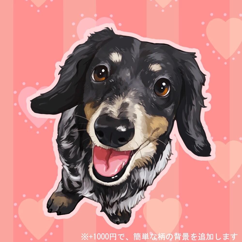 リアル・厚塗り☆大切なペットのイラストを描きます ご自分の記念用や、ギフト用におすすめです。 イメージ10