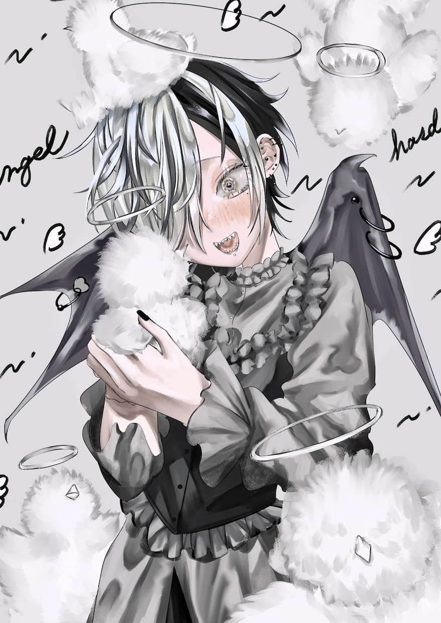 ツヤのある厚塗りイラストお描きします ツヤ/重みのある質感の厚塗りイラストが得意です イメージ1