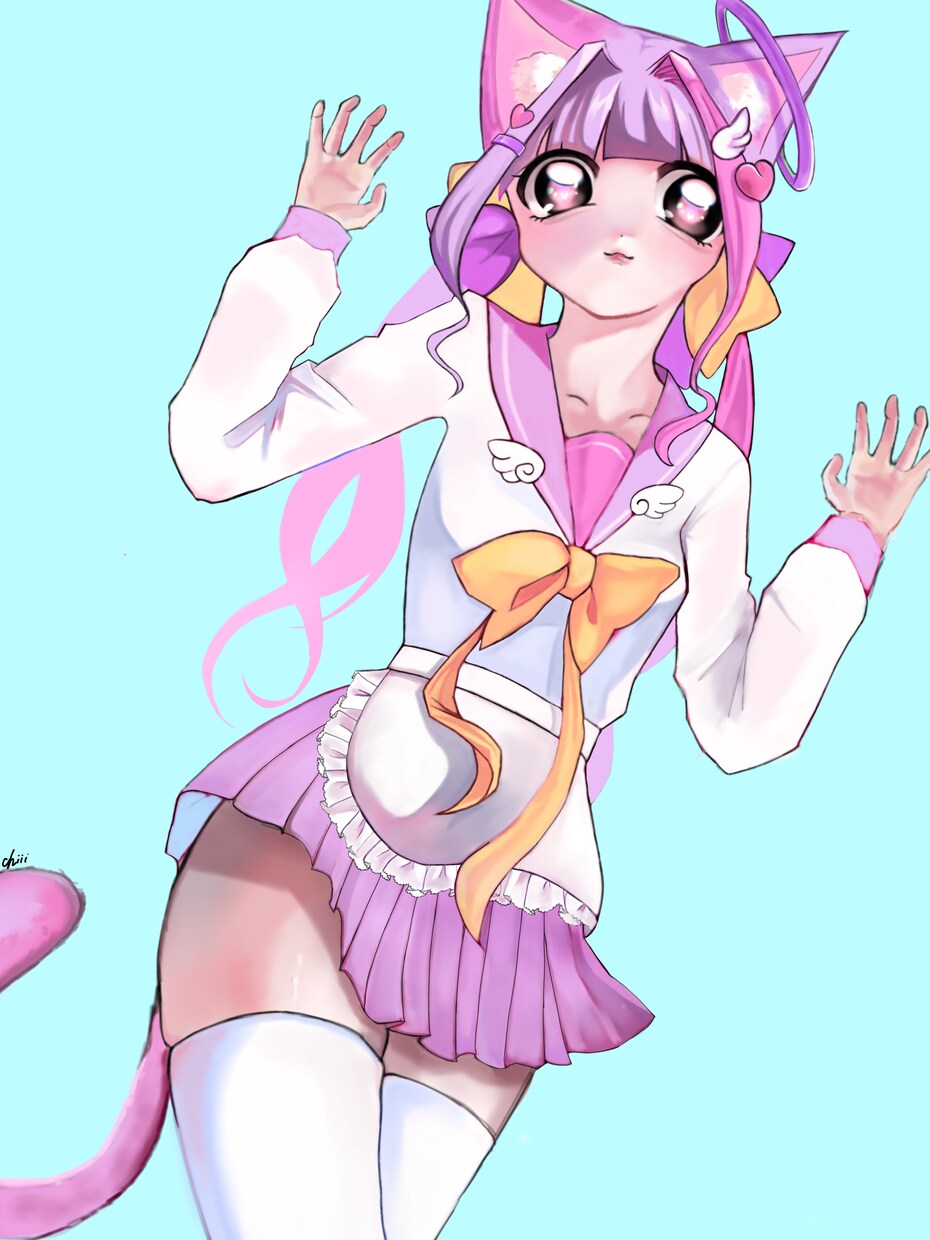 きゅるきゅるな女の子描きます 配信や歌ってみた、アイコンご要望お答えします イメージ7