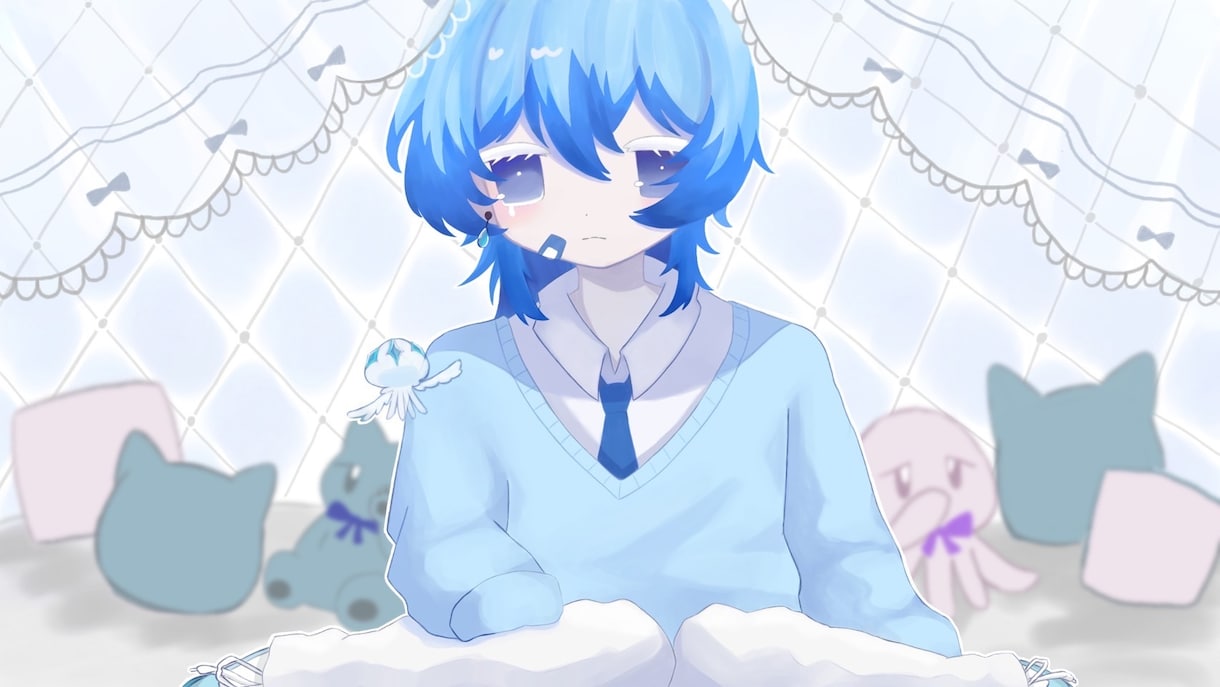 歌い手、配信者様向けのイラスト描きます 歌い手、Vtuber様のサムネイルイラストなどを描きます！ イメージ2