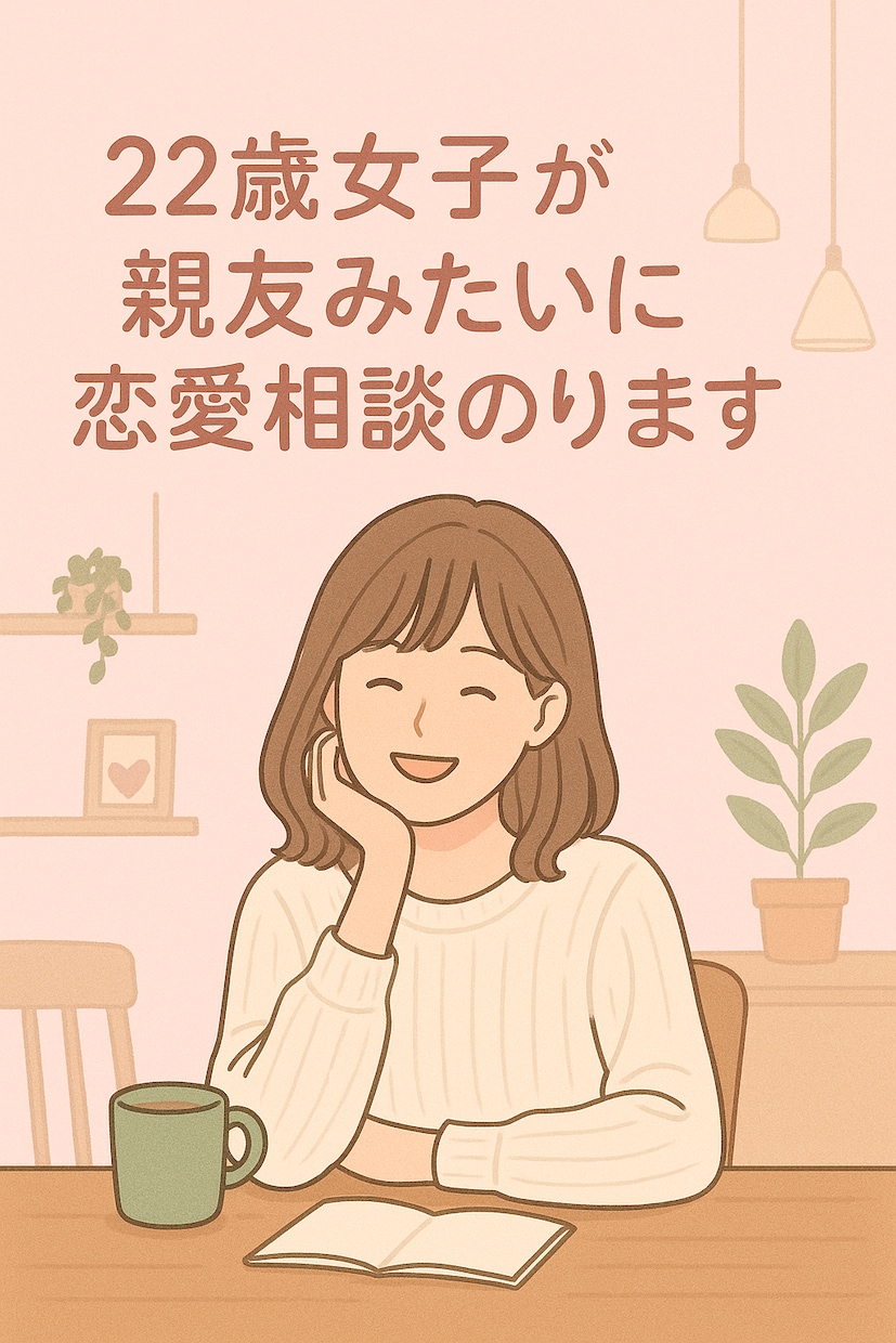 恋愛・復縁の相談に本音で寄り添います 22歳の私が親友みたいに本音でアドバイスします！ イメージ1