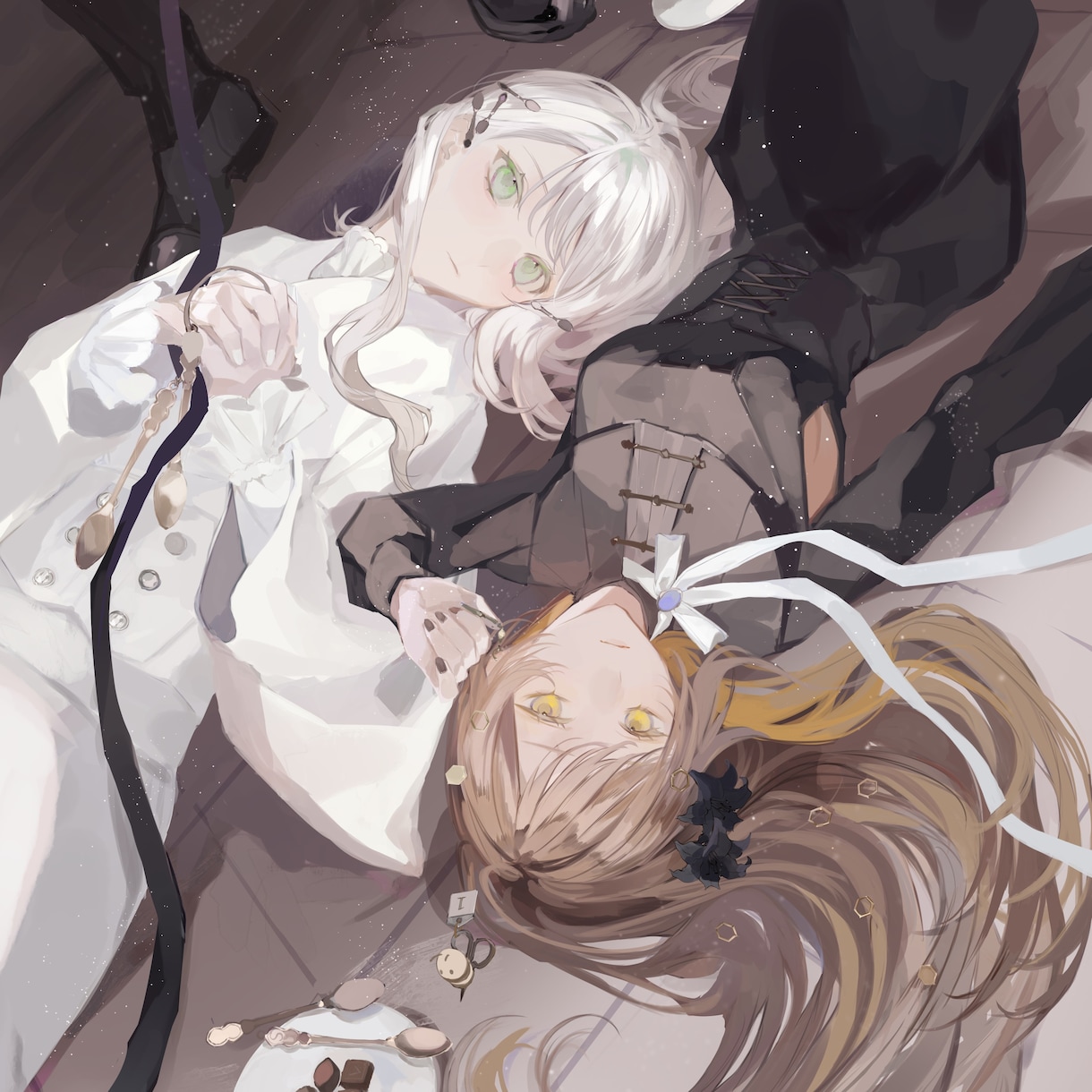繊細で綺麗なイラストを制作します 一枚絵を必要とされる方にオリジナルのイラストをお届けします イメージ1