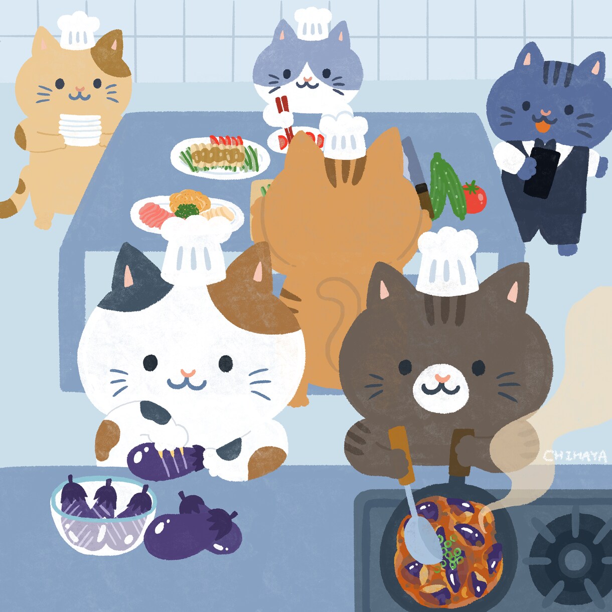 ほのぼのした可愛らしい動物・子どもイラスト描きます 子ども向けイベントのポスター、児童書の表紙・挿絵などに！ イメージ5