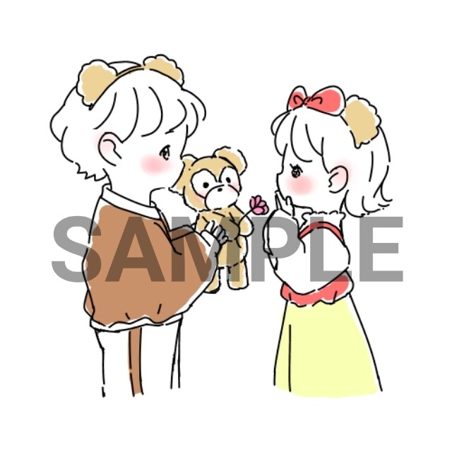 最短2日！アイコン、イラスト画描きます 等身の美男美女からミニキャラのゆるふわ系！ イメージ6