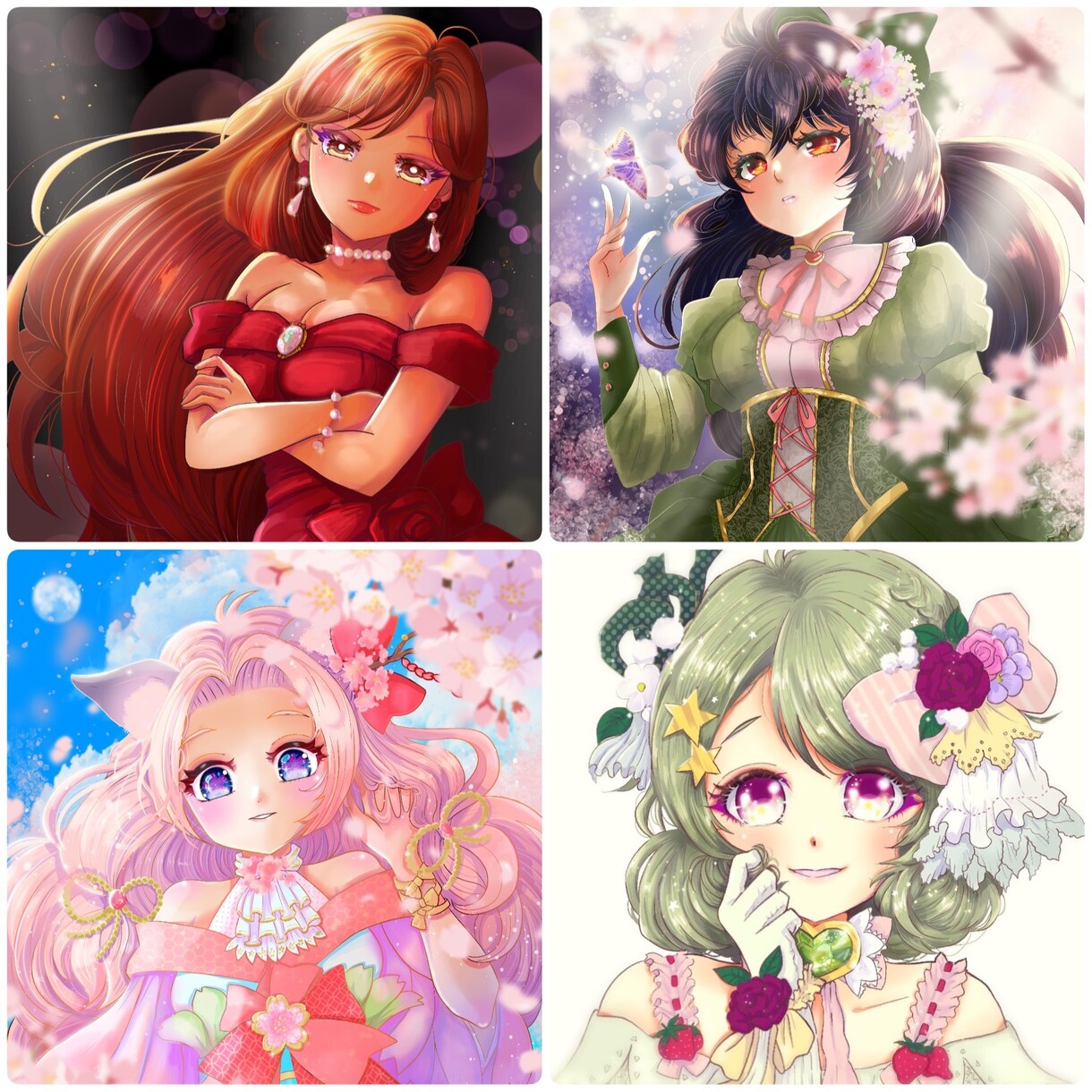 スピード納品！可愛い女の子のイラスト制作します あなただけのキラキラ美少女を描きます イメージ4