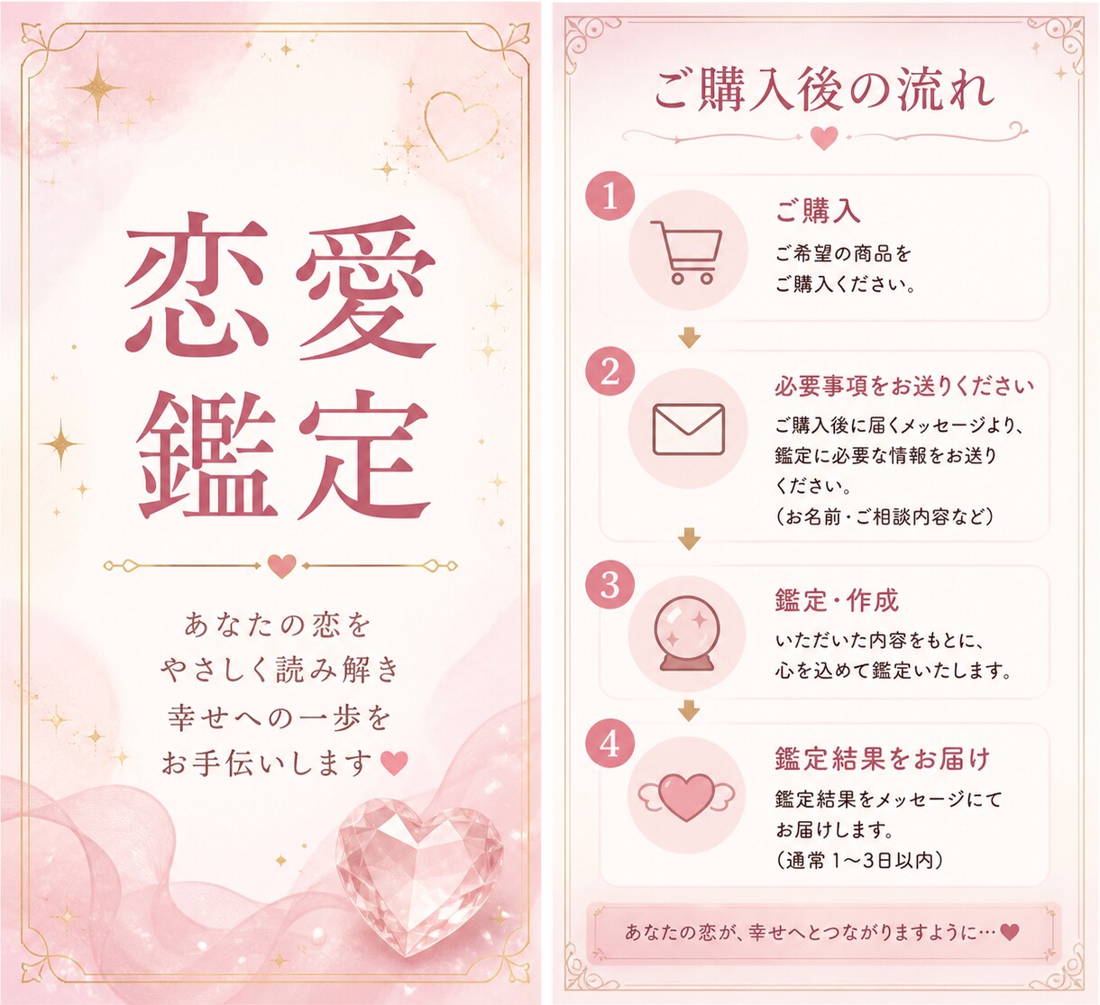 恋愛鑑定｜あの人の気持ちをやさしく読み解きます そっと寄り添いながら、やさしく丁寧に読み解いていきます。 イメージ1