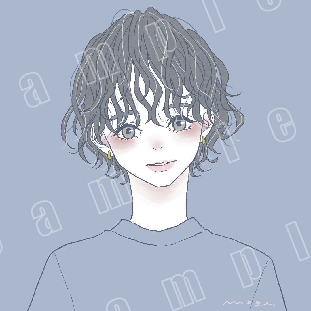 企業様実績あり！女性ウケするイラスト描きます アンニュイでお洒落な女の子たちのイラスト、アイコンつくります イメージ4