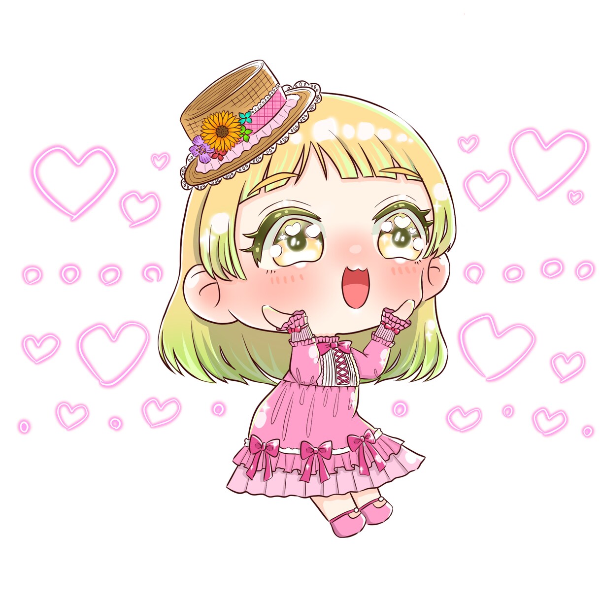 うるうるきらきらした可愛いアイコン作ります キラキラうるうるしたアイコンどうですか？ イメージ2