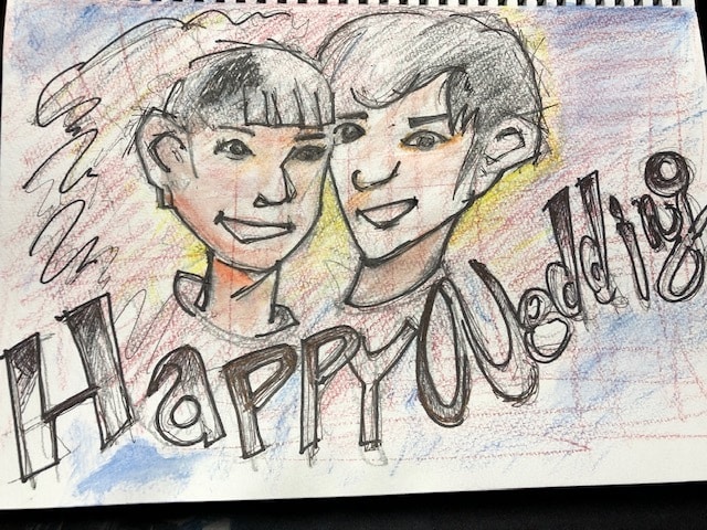 色鉛筆で壁掛け卓上イラスト描きます あなたの心を　色鉛筆で癒します イメージ6