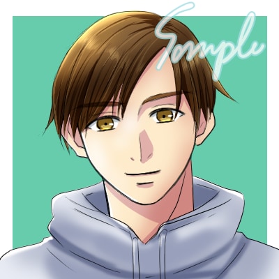 アイコン、ヘッダー描きます 漫画風、アニメ風などのアイコン、ヘッダー描きます イメージ3
