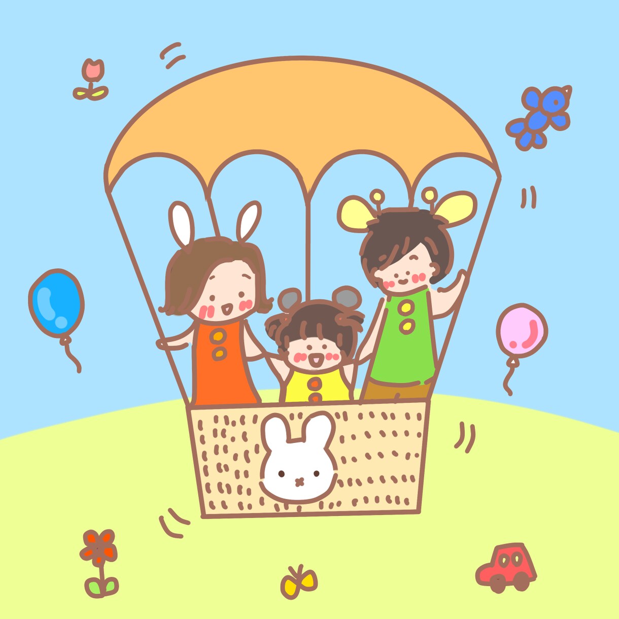 温かみ溢れるゆるゆるイラスト描きます 大切な方の似顔絵やフード、動物など！幅広くご対応いたします。 イメージ8