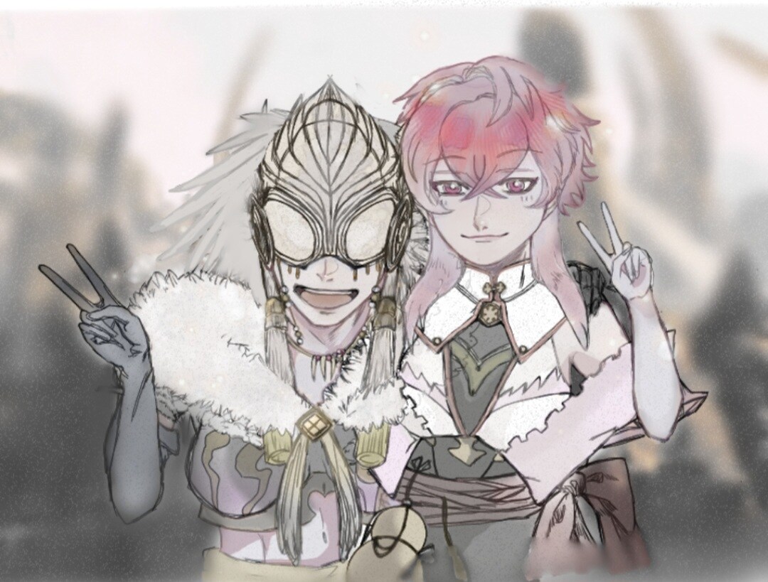 ぬいぐるみ風のイラストや人物のイラストを描きます ダークファンタジーや和風、レトロ、洋風なんでも受付中 イメージ1