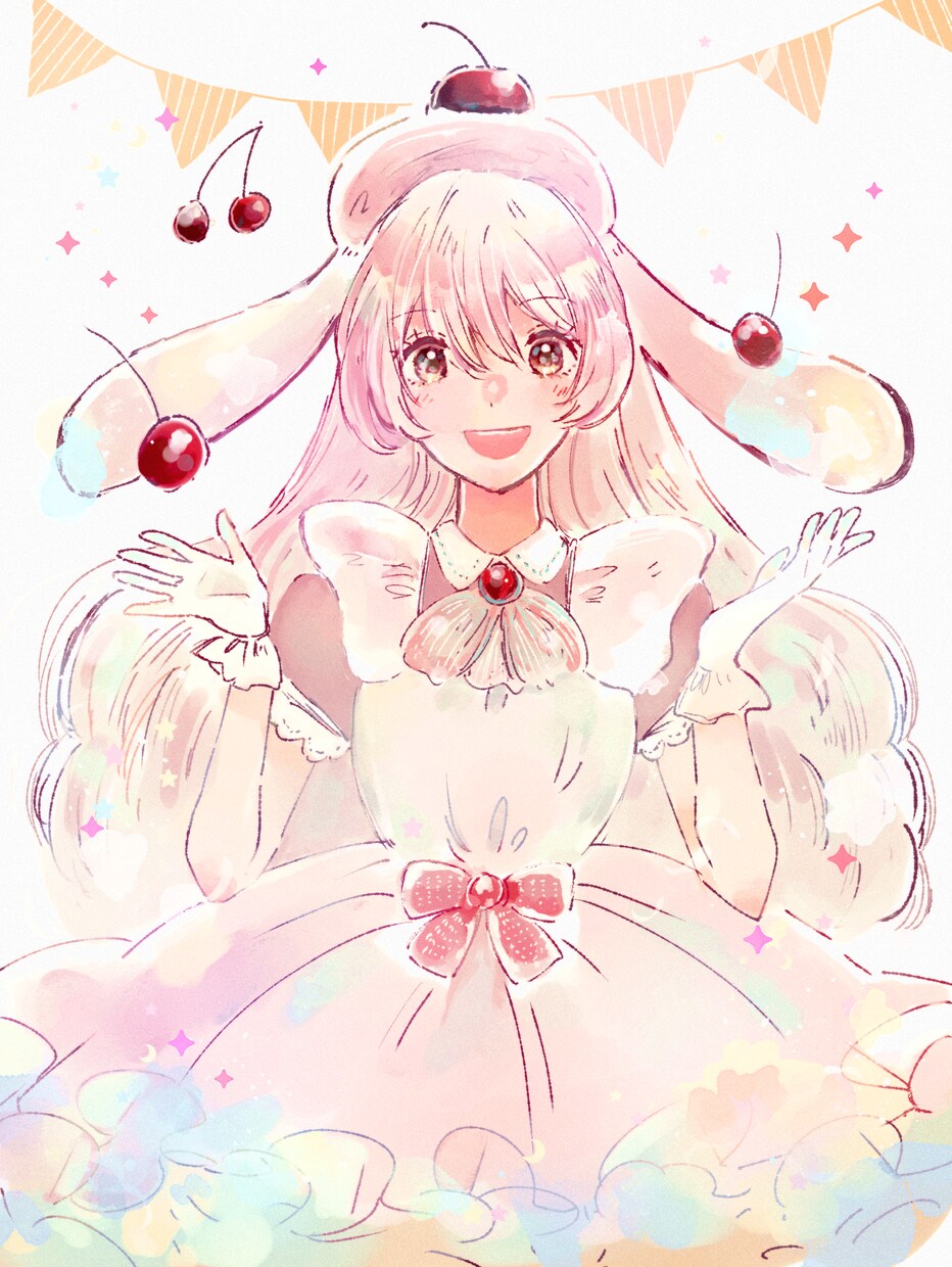 ふんわりかわいいイラスト描きます SNSアイコン、夢絵、同人誌表紙などに！ イメージ1