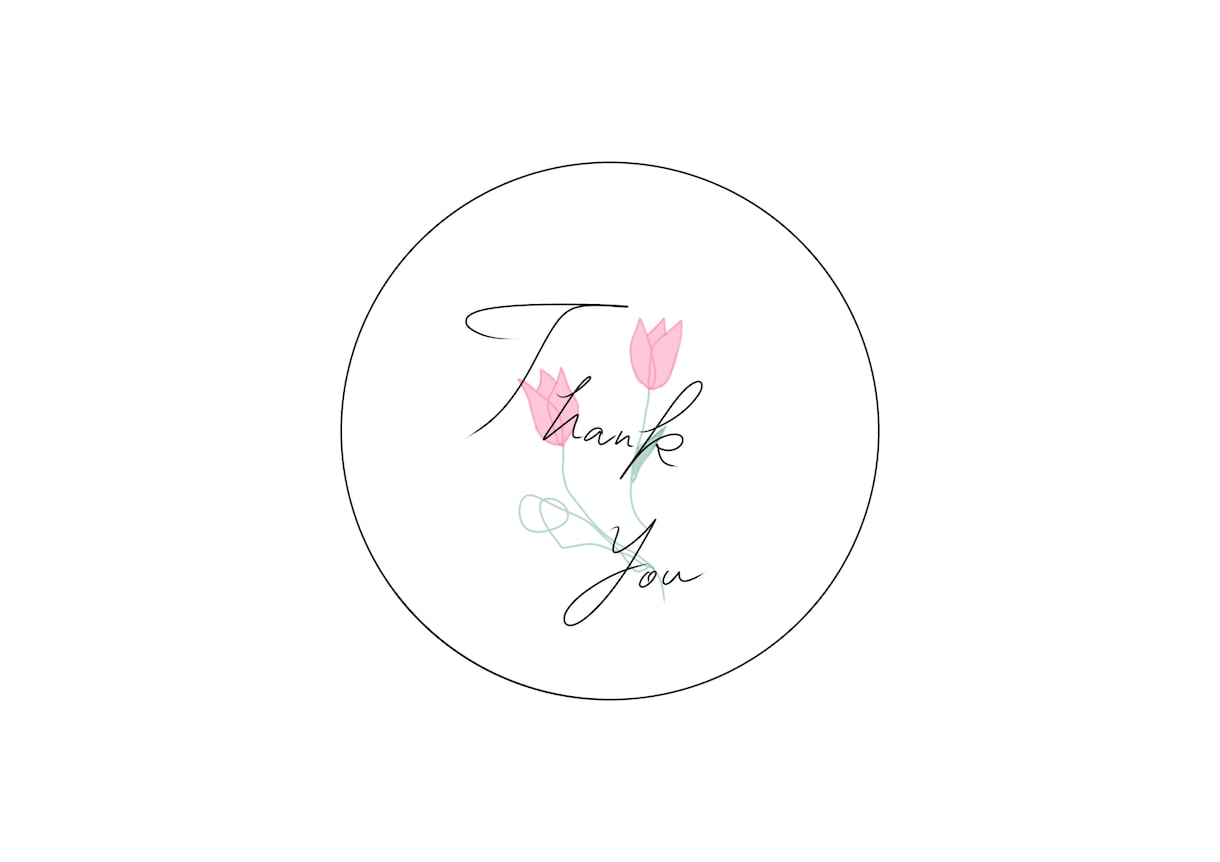 ゆるかわ系♡オリジナルステッカー作ります ゆるかわ♡スマホやノートお店にも貼れる手書きステッカー イメージ4