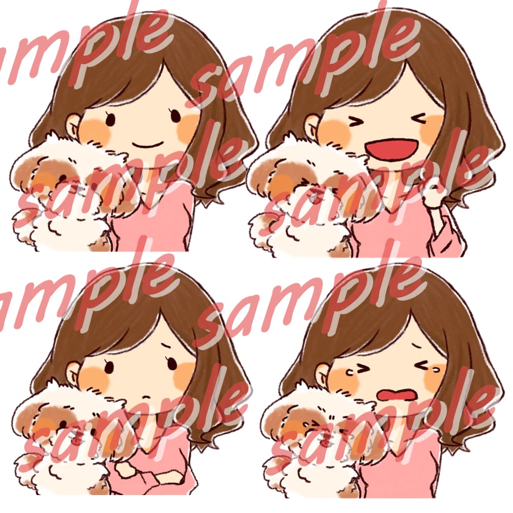 絵本みたいに可愛い似顔絵アイコン描きます 自分だけの似顔絵アイコンはいかがですか？ イメージ7