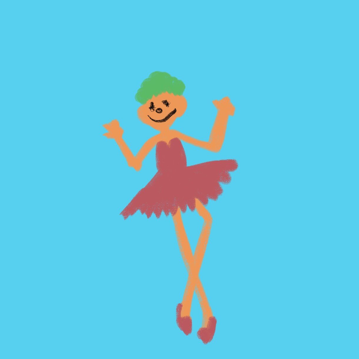 気になる...独特な味のあるイラスト描きます どこか哀愁漂う、なんだか愛着が湧く、そんな絵をお届けします イメージ2