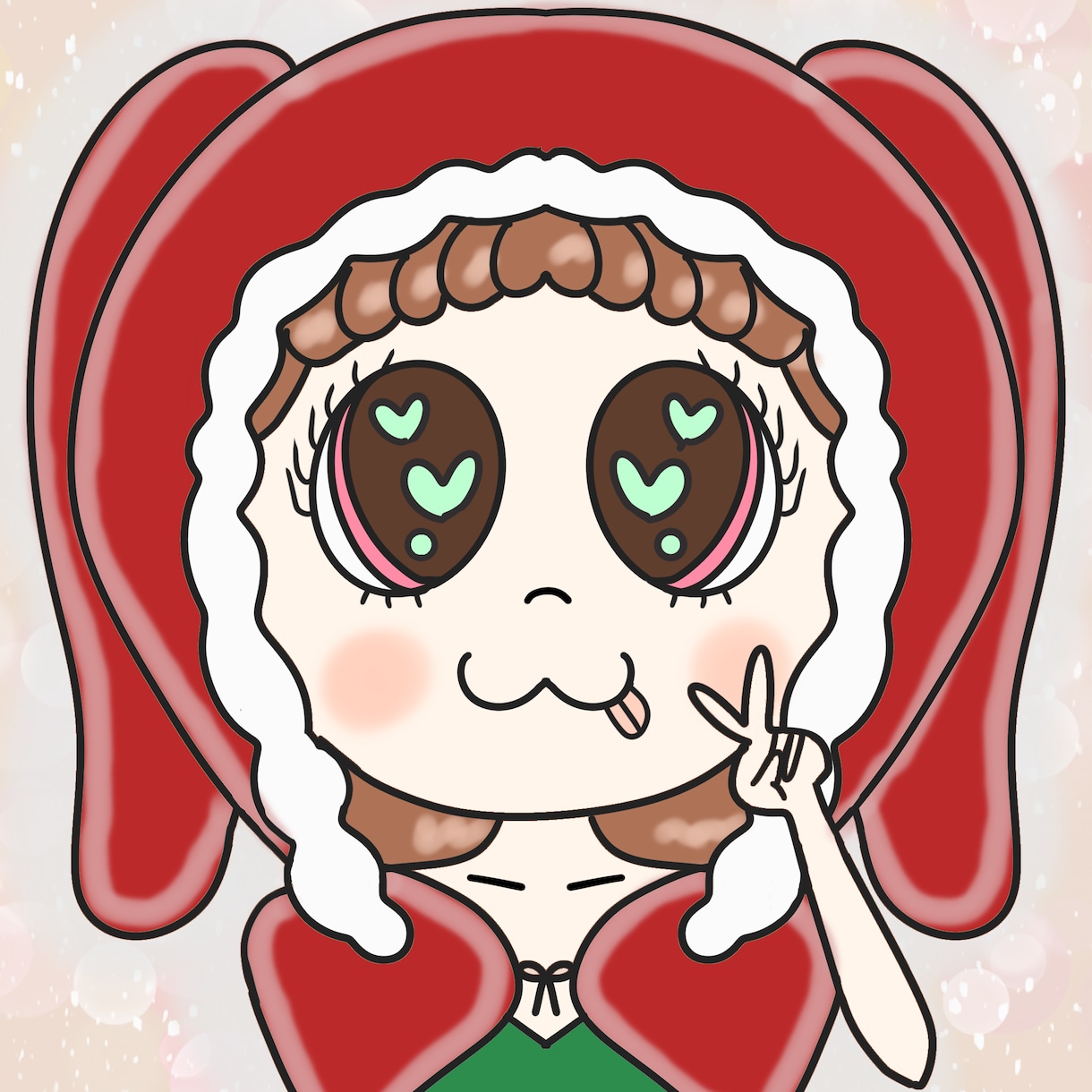 ワンホン風で煌びやか♡トレンドの似顔絵を作成します SNSアイコンやサムネ・ギフトにもおすすめです！ イメージ3