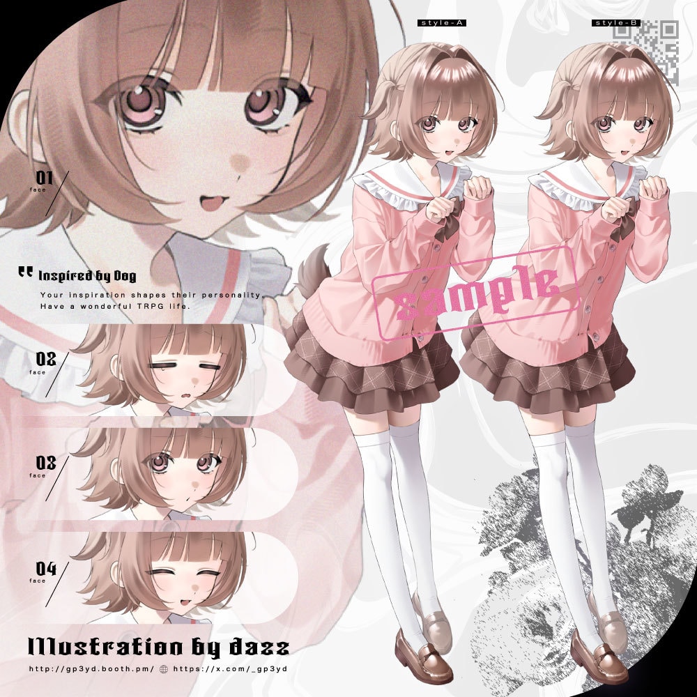 アイコン / 立ち絵 / MVイラスト 描きます キャラクターの魅力を最大限に引き出したい方へ！ イメージ4