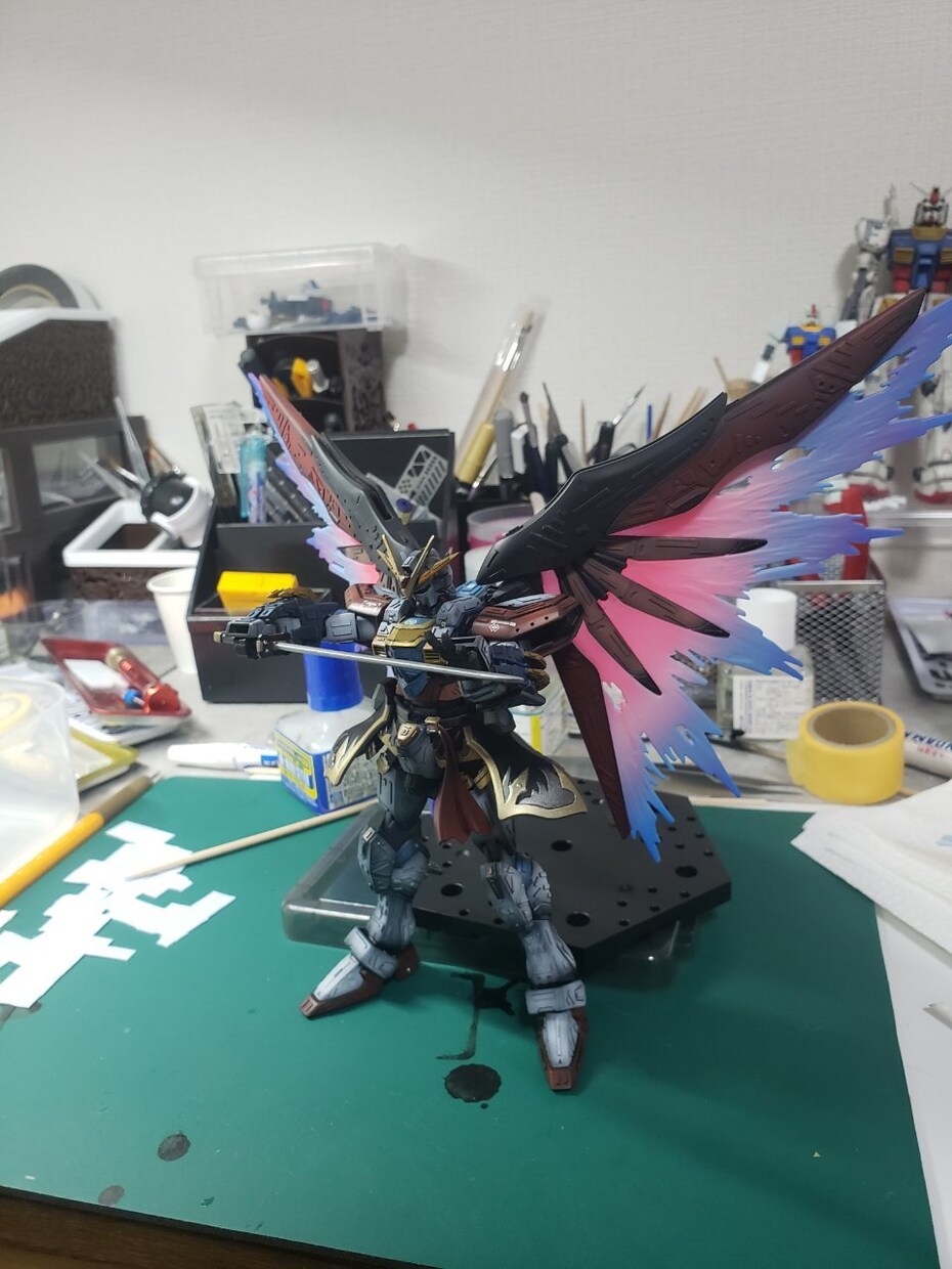 プラモデル制作代行致します 素組み トップコート スミ入れ 全塗装まで イメージ2