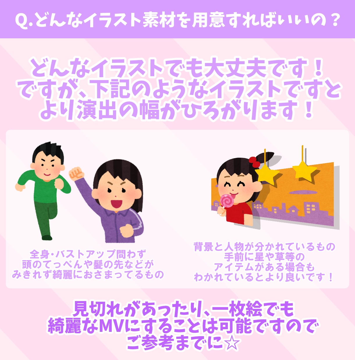 個性が光る！歌ってみた動画やMVつくります 可愛い・かっこいい・個性的☆お見積り等ご相談ください!! イメージ3