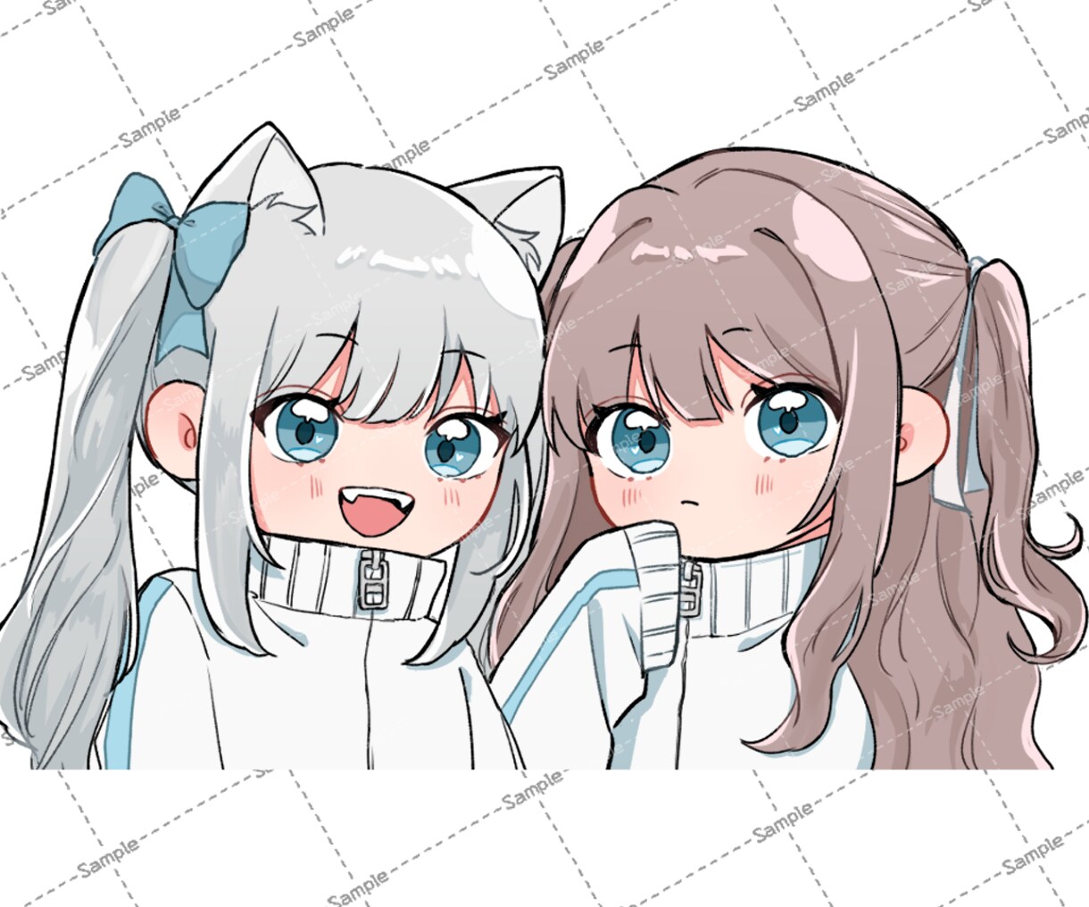 先着限定価格!!可愛いミニキャライラスト描きます もちっと可愛いSDキャラ・ミニキャラです！アイコンや立ち絵に イメージ7