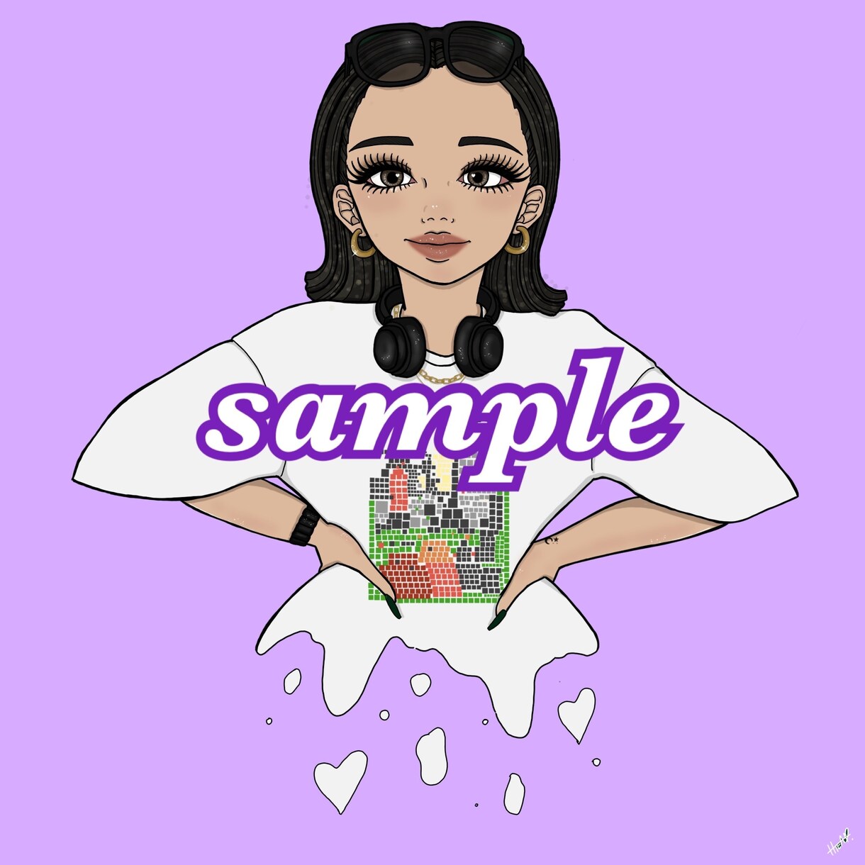KAWAII♡SNSアイコン描きます みなさまのSNSアイコンKAWAII♡くします！！ イメージ9