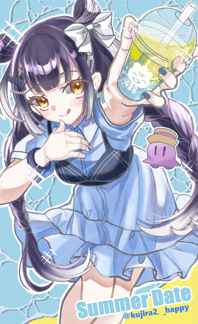 MV用イラスト、グッズ、ヘッダーイラスト等承ります ポップで可愛いイラストを要望に合わせて制作いたします！ イメージ5