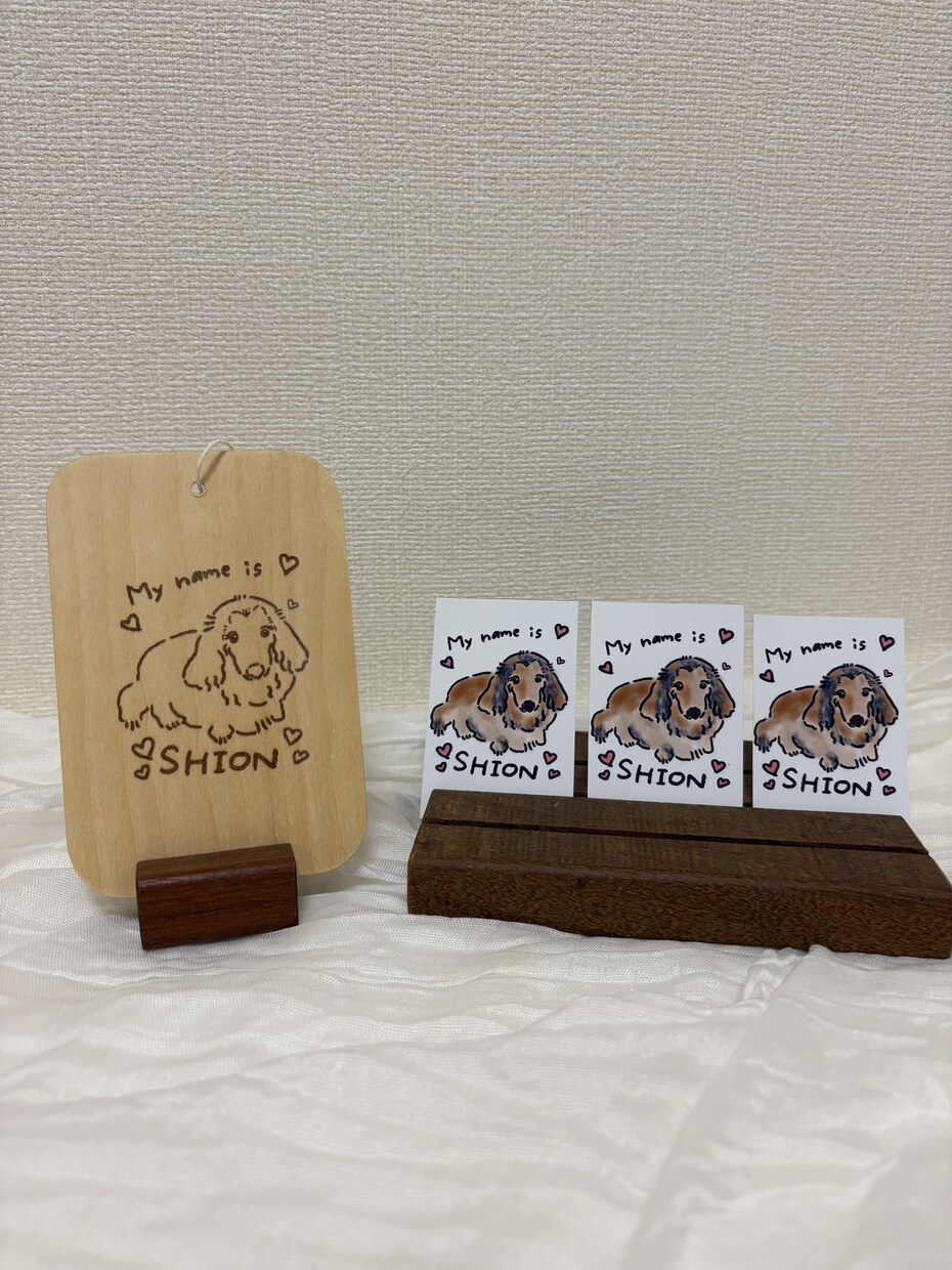 空へ旅立ったうちの子にまた会えます 思いを形に残したい貴方への木製オーダー作品 イメージ3
