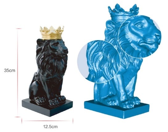 3Dスキャンで3Dデータ化します 3Dスキャンで実物を3Dデータ化します。 イメージ3