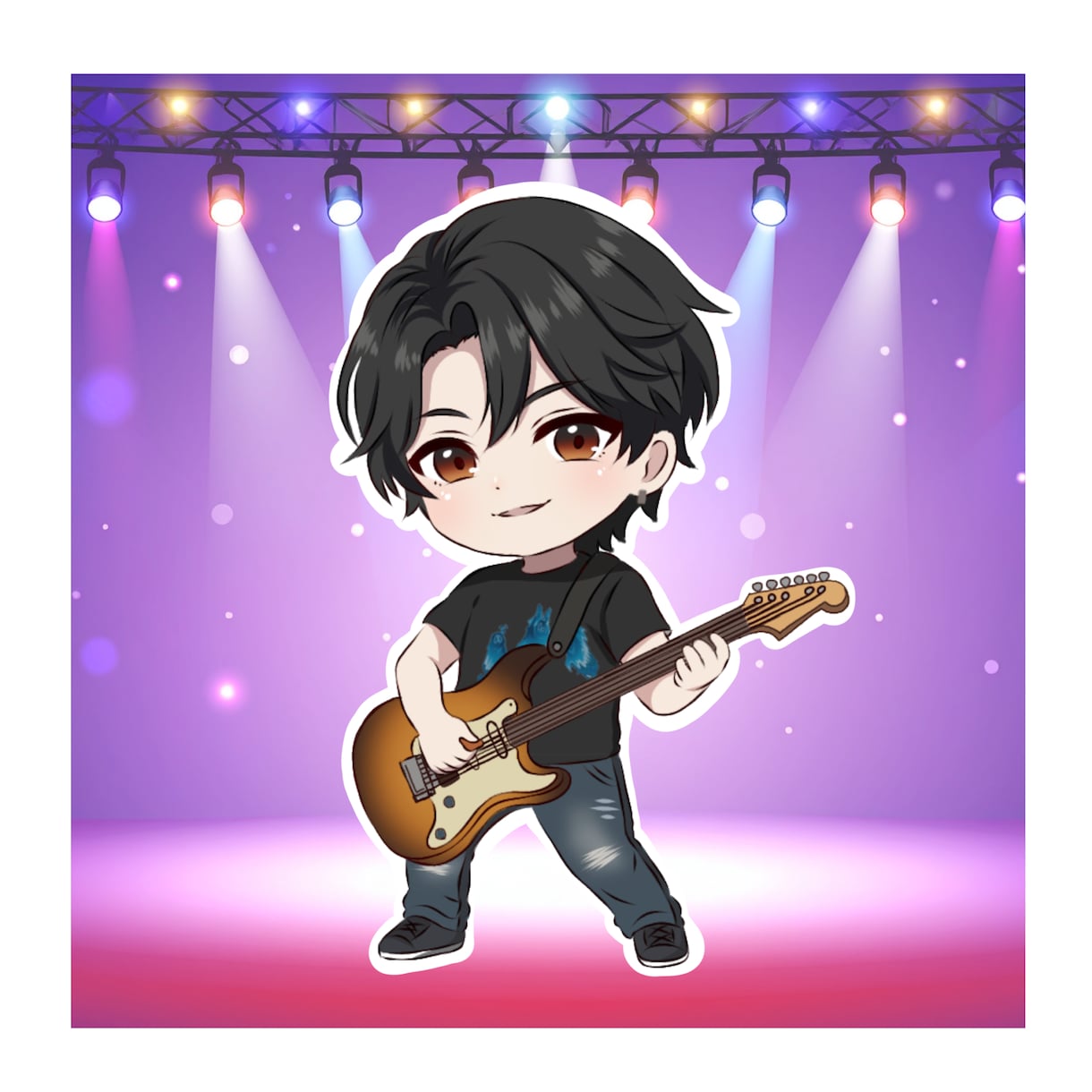 アイコン作成します お好きなSDキャラを最短3日で作成します✨️ イメージ6