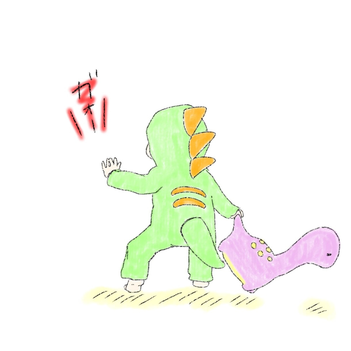 ベビー・ぬいぐるみのイラストをお描きします ふにっと柔らかめの絵柄に絵本のようなカラータッチイラスト イメージ2