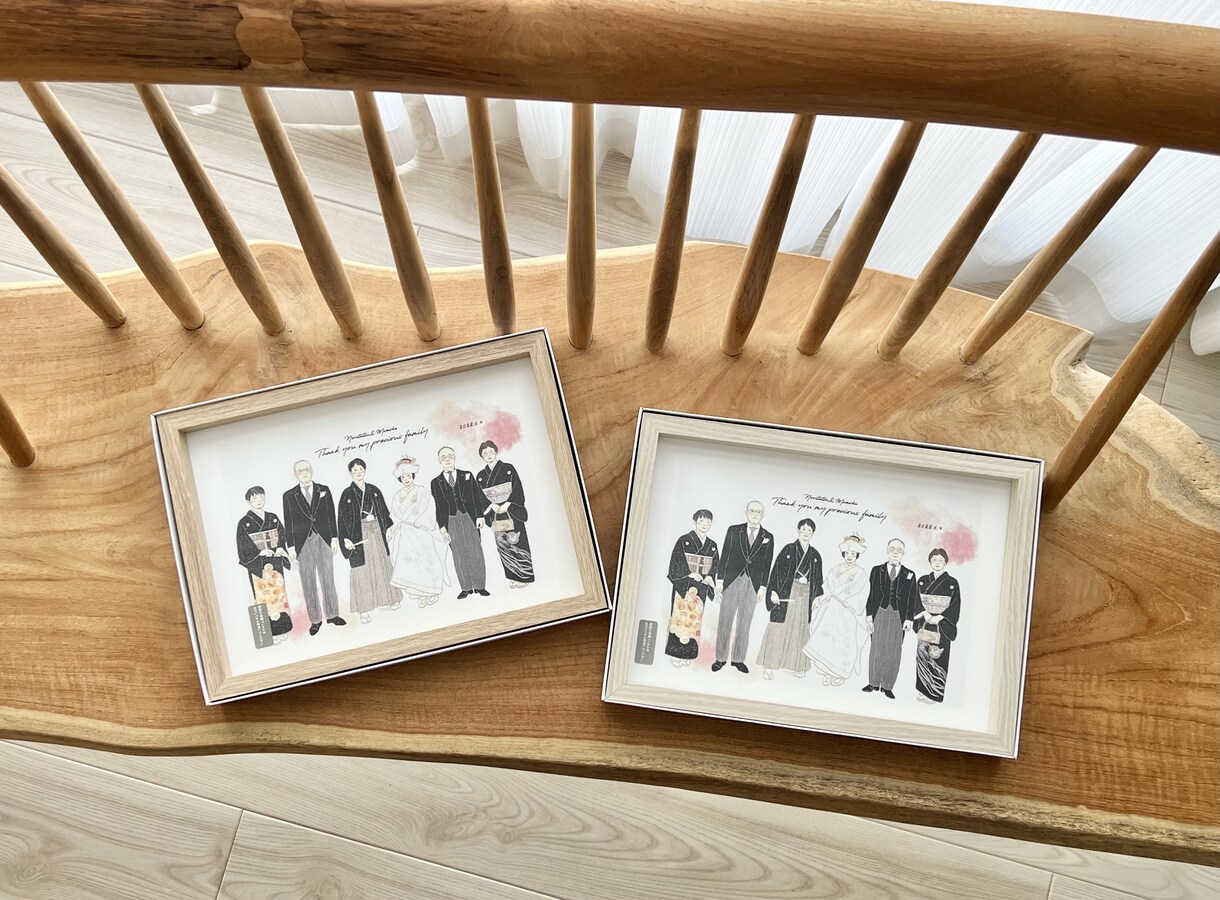 ご依頼いただいた似顔絵をフレーム印刷します 似顔絵依頼後の追加依頼専用ページです！ イメージ2