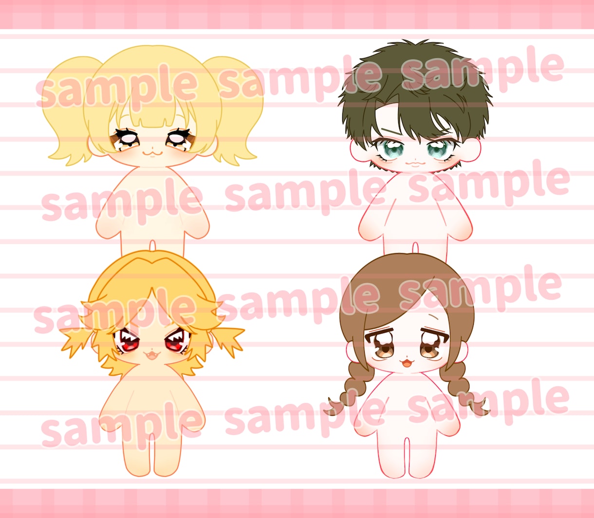 ぬいぐるみのデザイン(ぬいデザ)制作します あなただけのオリジナルキャラクターをぬいデザに仕上げます！ イメージ5