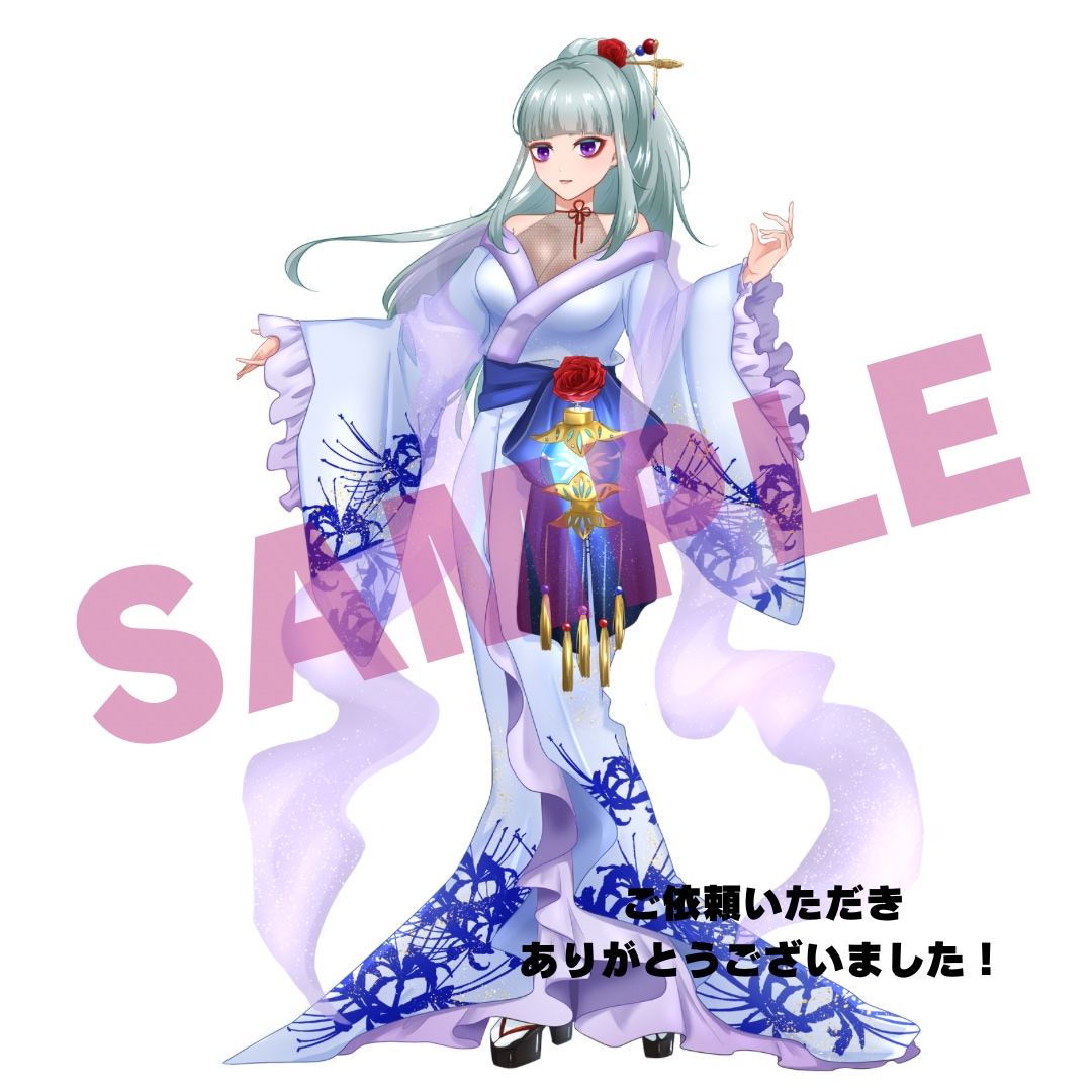 IRIAM対応！キャラクターデザインをします 修正無制限！装飾多い衣装大歓迎♪リピーター様割あります！ イメージ2