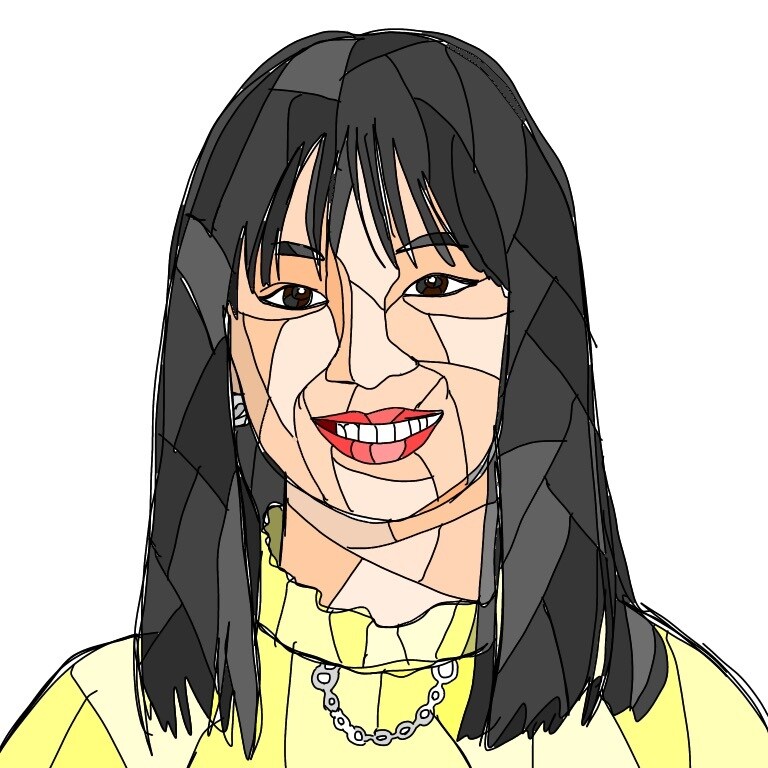 SNSのアイコンに使える似顔絵イラスト描きます ステンドグラス風に似顔絵描かせていただきます！ イメージ6