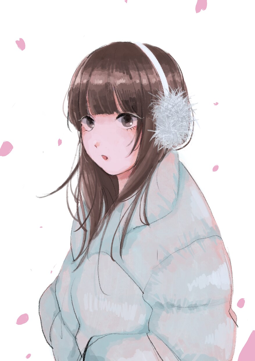 優しい雰囲気のSNSアイコンを作成します あなただけの優しい雰囲気のイラストを丁寧に制作します イメージ3