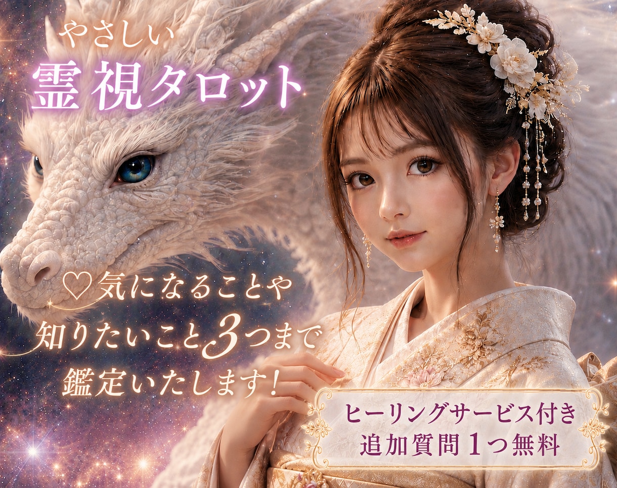 複雑愛✦霊視タロットであの人の本音を深く視ます 【即日鑑定】婚外恋愛・三角関係・歳の差恋愛など複雑愛に特化！ イメージ1