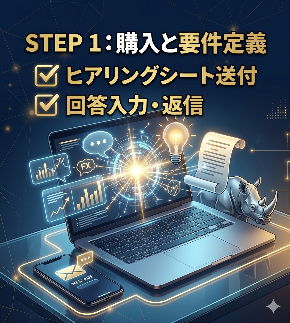 挫折させない！AIで作る自作EAをサポートします プログラミング未経験OK！あなたの独自ロジックを自動化 イメージ2