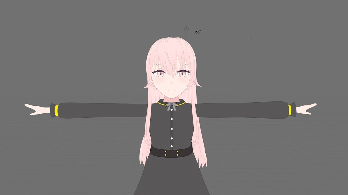 3dキャラクターモデリングします blenderを用いてフルスクラッチでモデリングします イメージ1