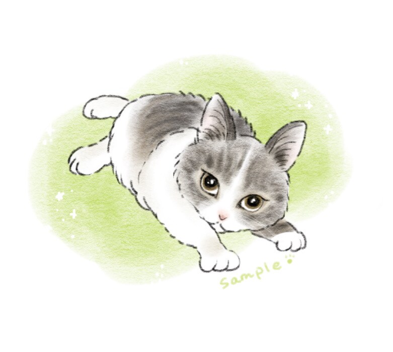 かわいいペット描きます 似顔絵イラスト 〜うちの子 ペット描きます〜♫ イメージ2