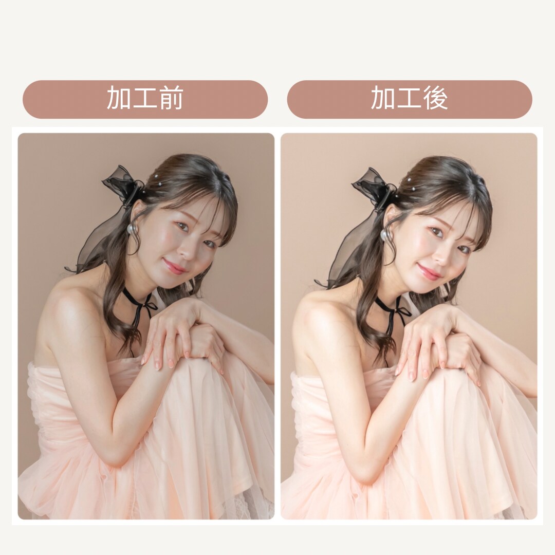 SNS用プロフィール写真を可愛く加工をします 【超重要！】好印象やインパクトを与えるSNSのアイコン加工♪ イメージ1