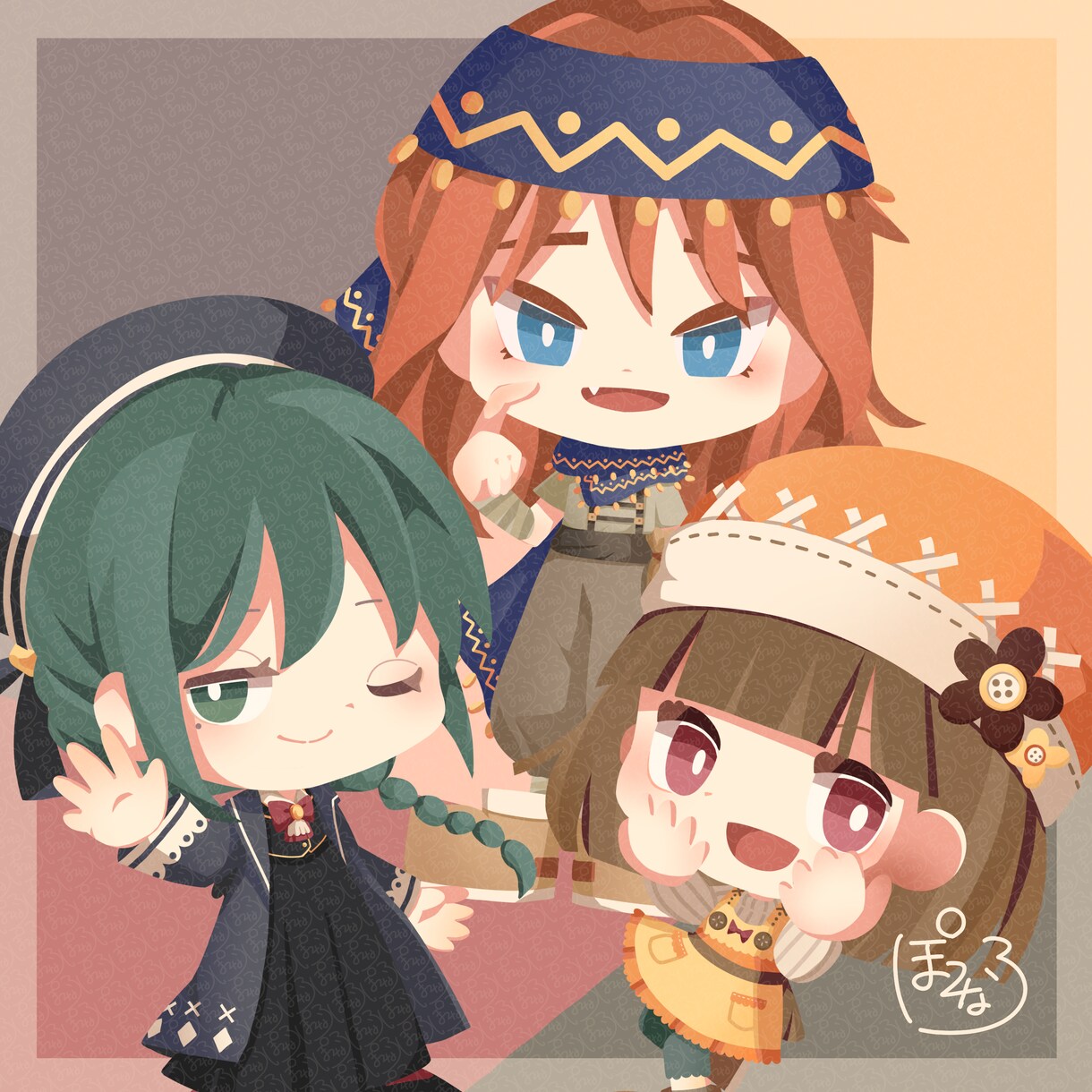 絵本のようなかわいいタッチで絵を詰め込みます ちょっとしたプレゼントやSNSピン留め用などにおススメです イメージ5