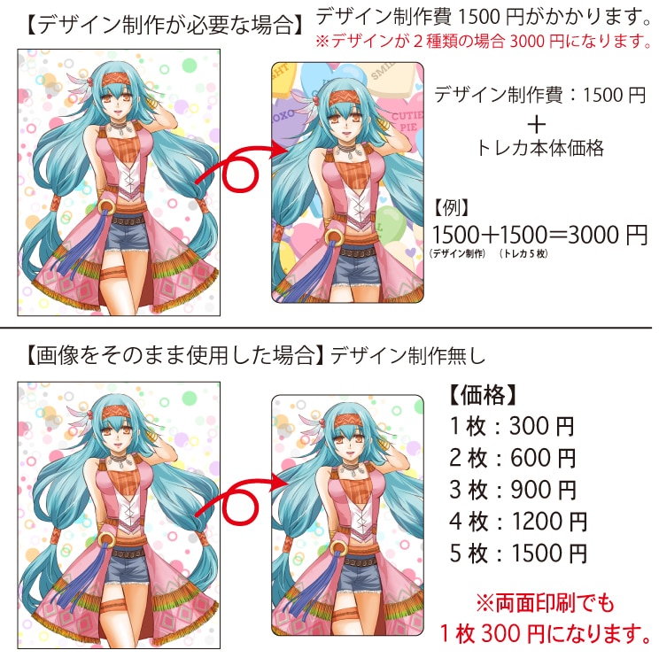 お好きな画像で自分だけのオリジナルトレカ制作します 名刺、会員証としても制作OK! 推しの画像での制作も可能！ イメージ2