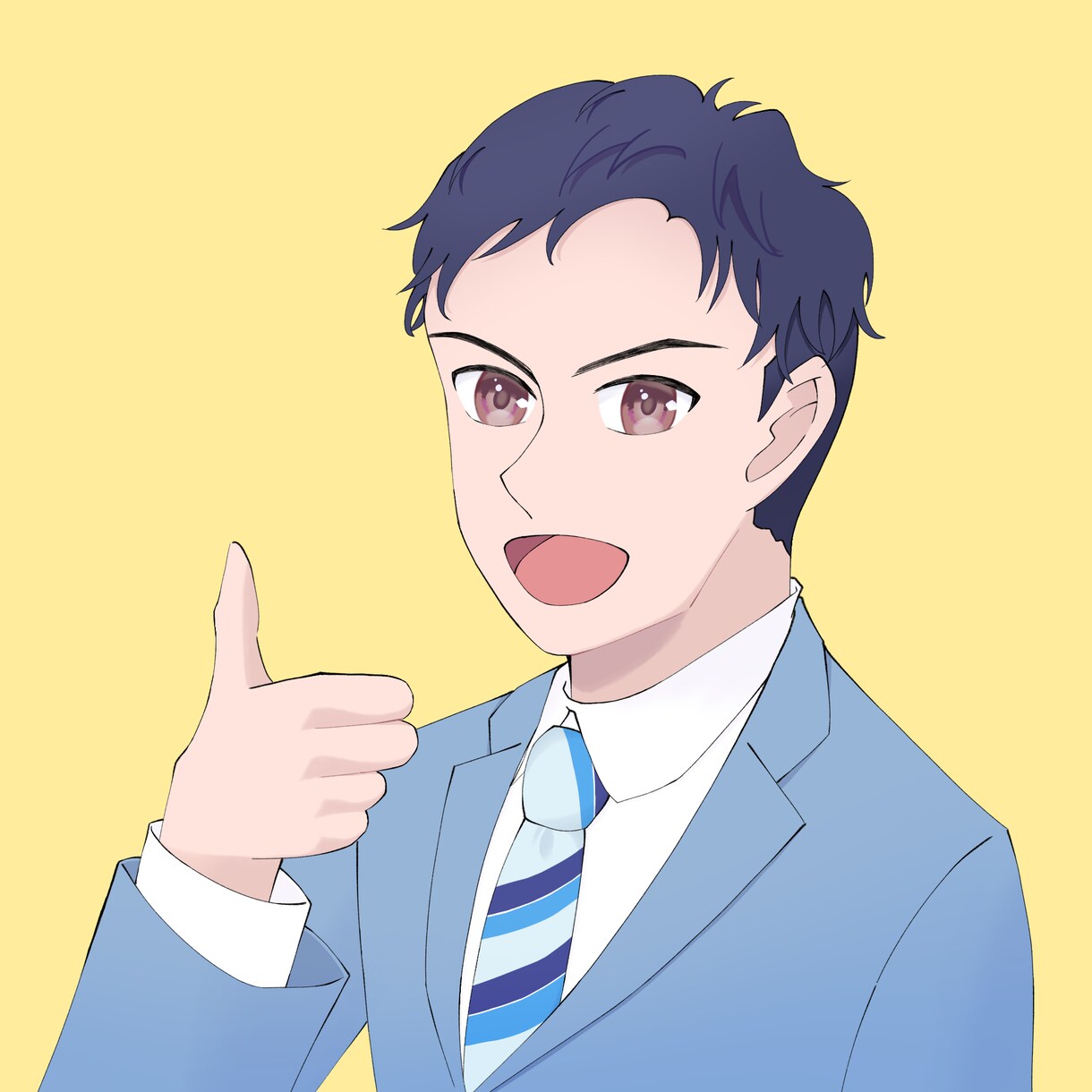 ツイッターで使えるアイコン描きます 誰とも被らないアイコンであなたの魅力を表現します♪ イメージ4