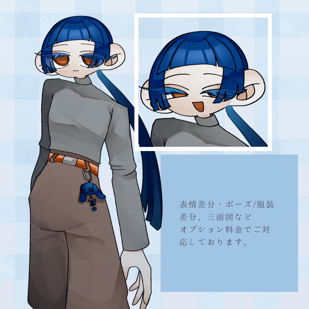 TRPG・動画立ち絵、アイコンイラスト作成します 安価で、ドーリーなキャラを描きます！アイコン/配信/TRPG イメージ4